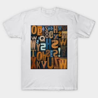 Typography Art T-Shirt